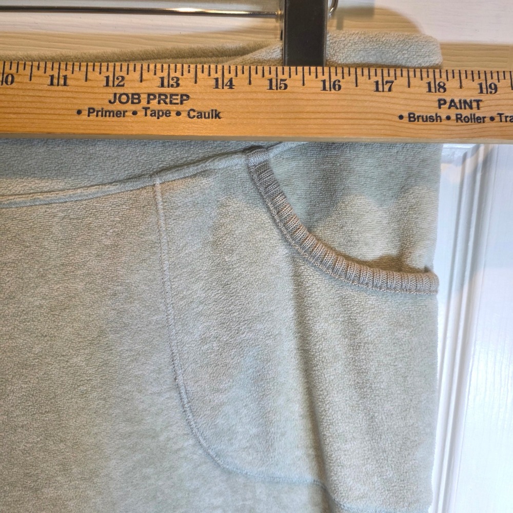 Lole Lounge Sweat‎ Pants Fleece Wide Leg Sz Large Cream Oatmeal - Picture 10 of 11